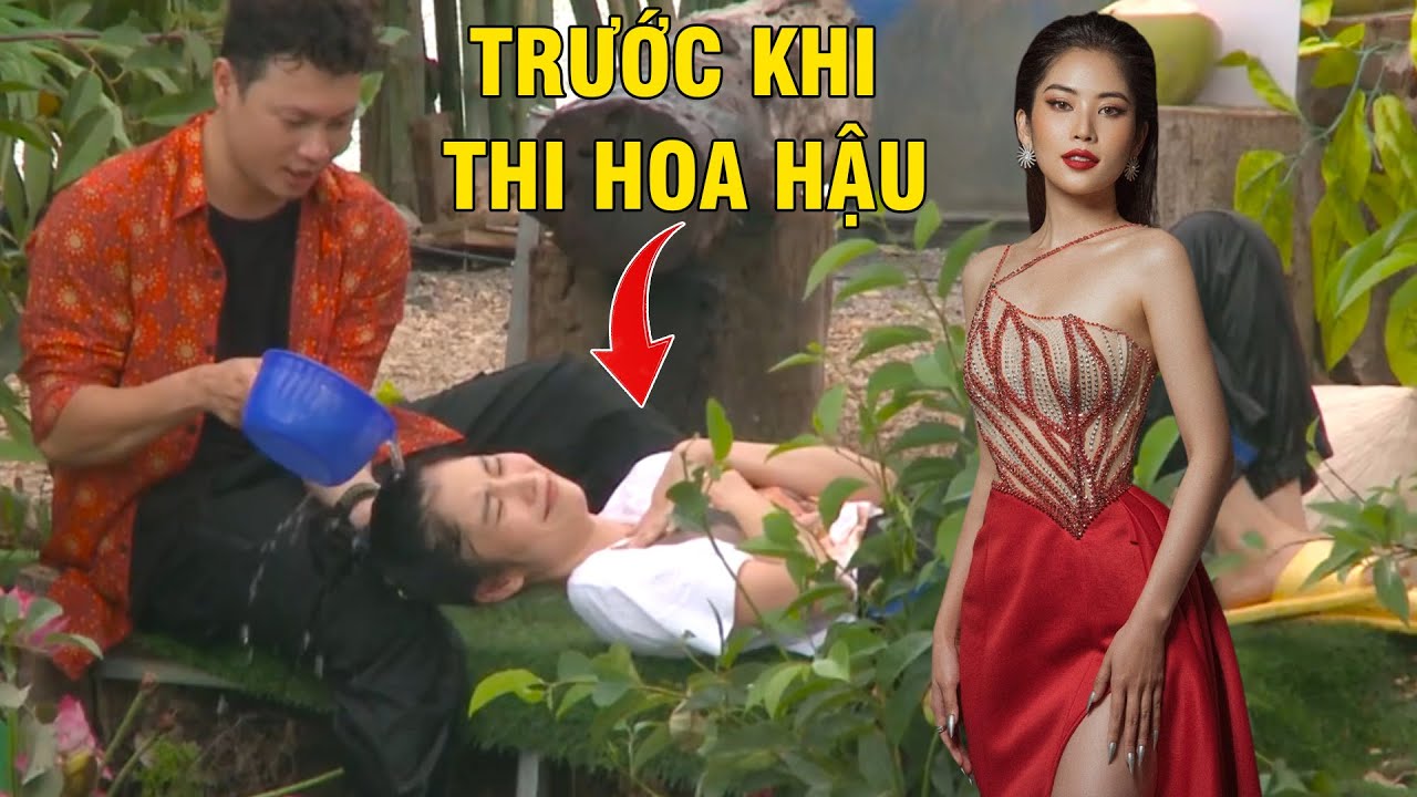 CHẤN ĐỘNG - Lộ hình ảnh chị gái Nam Em TẮM SÔNG trước khi thi Hoa hậu Hoàn vũ Việt Nam 2022